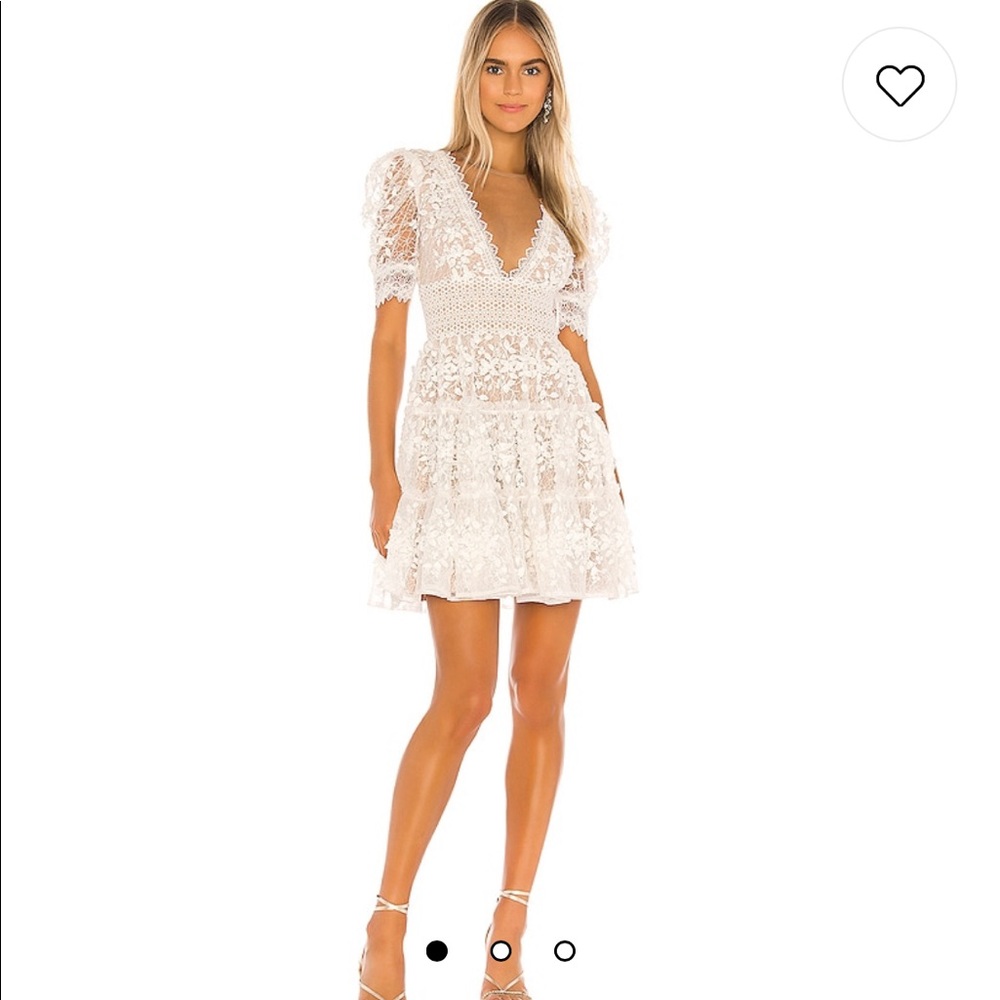 Bronx and Banco white mini dress US6/M